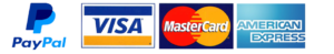 Paypal Visa Mastercard American Express